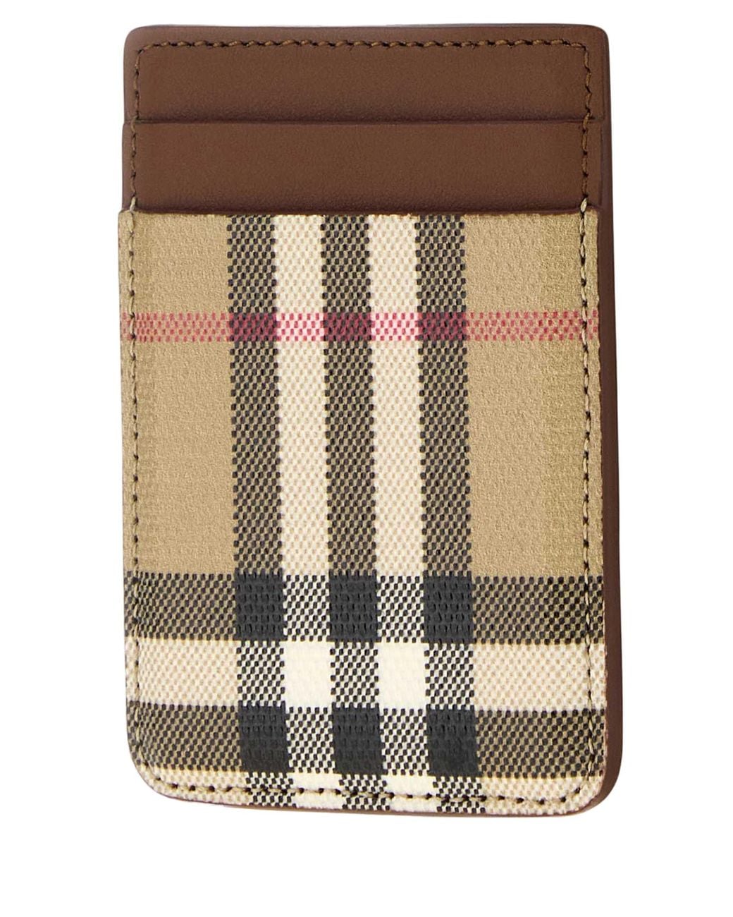 Burberry Black Burberry Magnetic Card Case