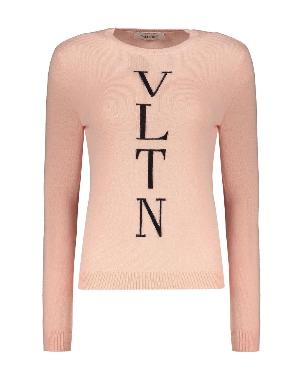 Valentino Pink Wool Blend Sweater Clothing