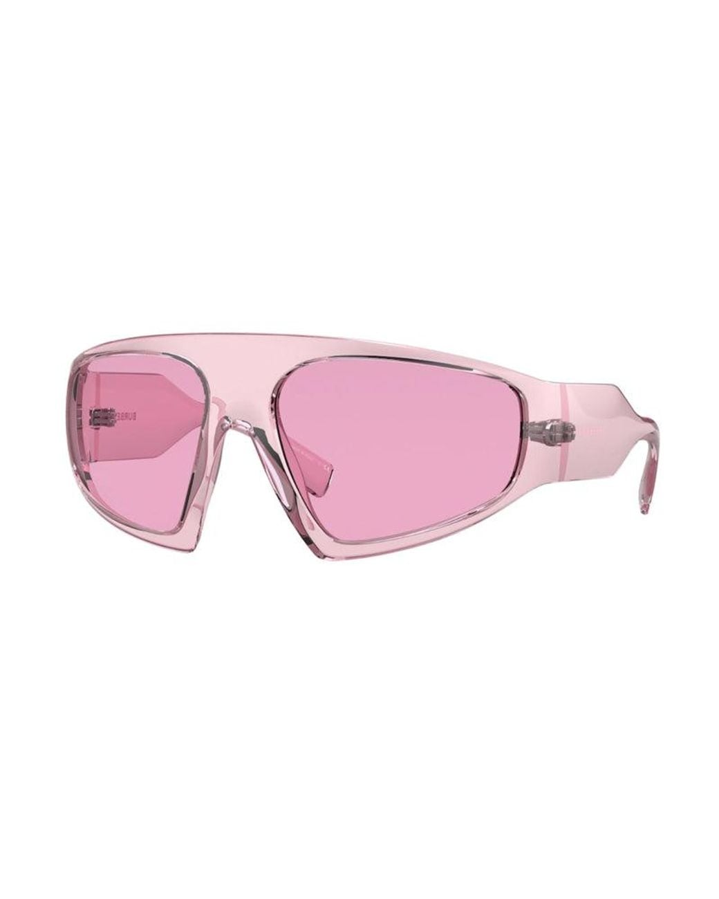 Burberry Pink Sunglasses Shield Full Rim, Frame And Lens Be43694015-5 for men