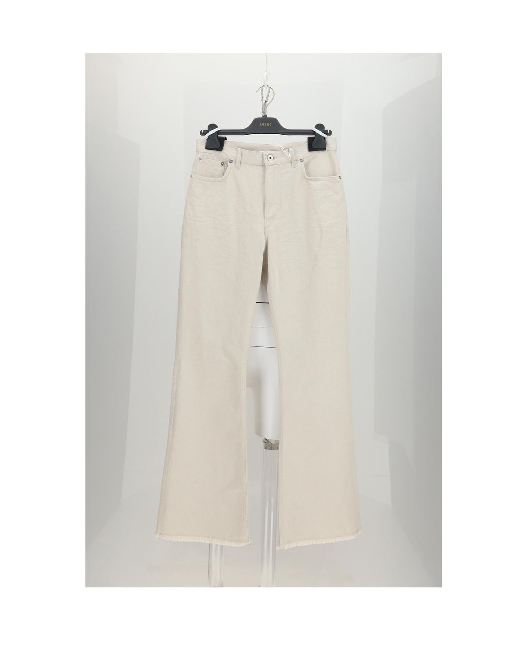 Dior White Jeans Cotton