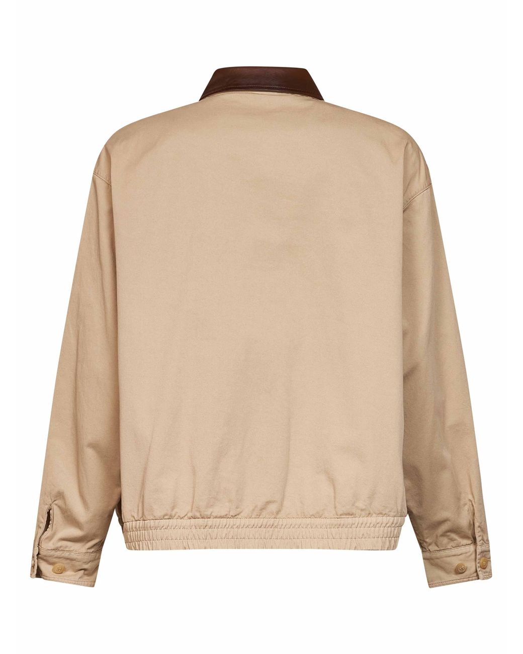 Prada Natural Bomber Jacket Cord Cotton for men