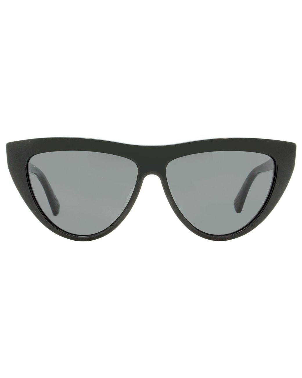 Bottega Veneta Black Cat Eye Sunglasses Bv1018S 001 57Mm 1018