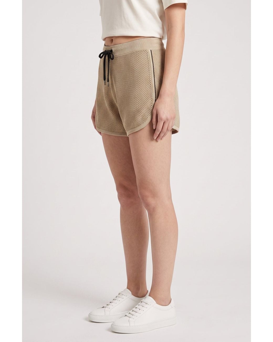 Brunello Cucinelli Natural Mesh Boxer Shorts