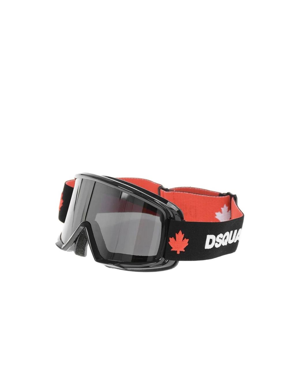 DSquared² White Logo Band Ski Goggles for men