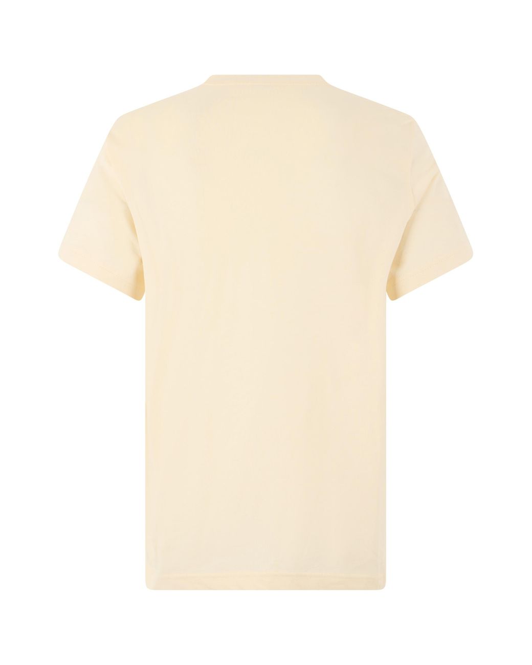 Moncler Natural T-Shirt Cotton T-Shirts And Polos for men