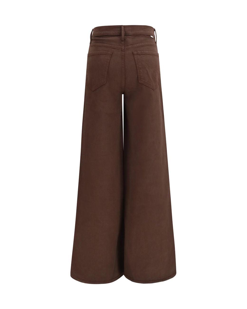 Mother Brown The Undercover Sneak Jeans Cotton