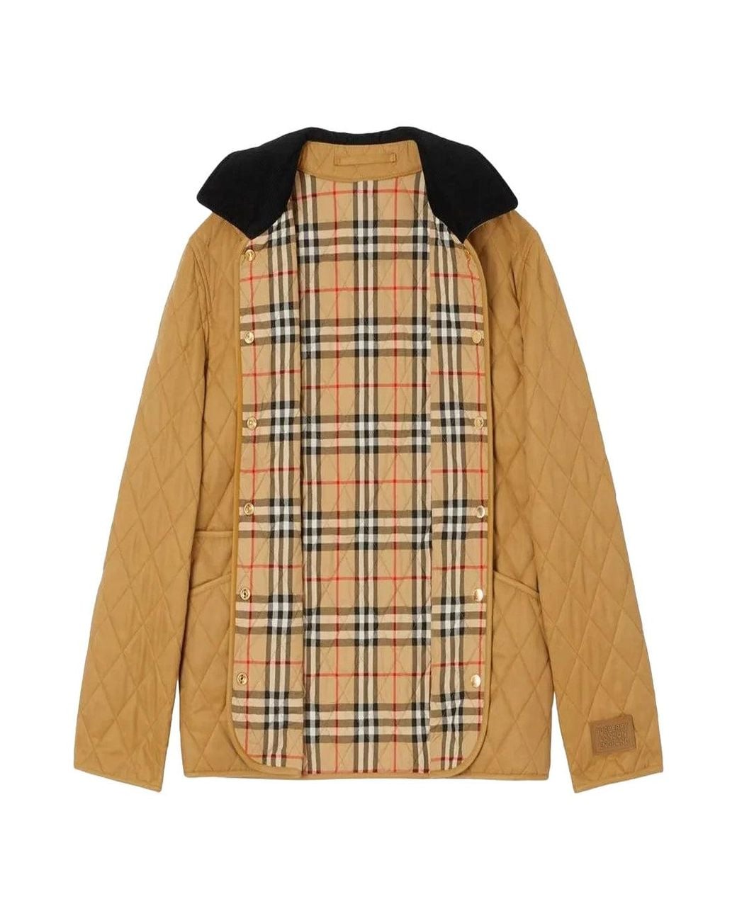 Burberry Multicolor Dranefeld Jacket Camel