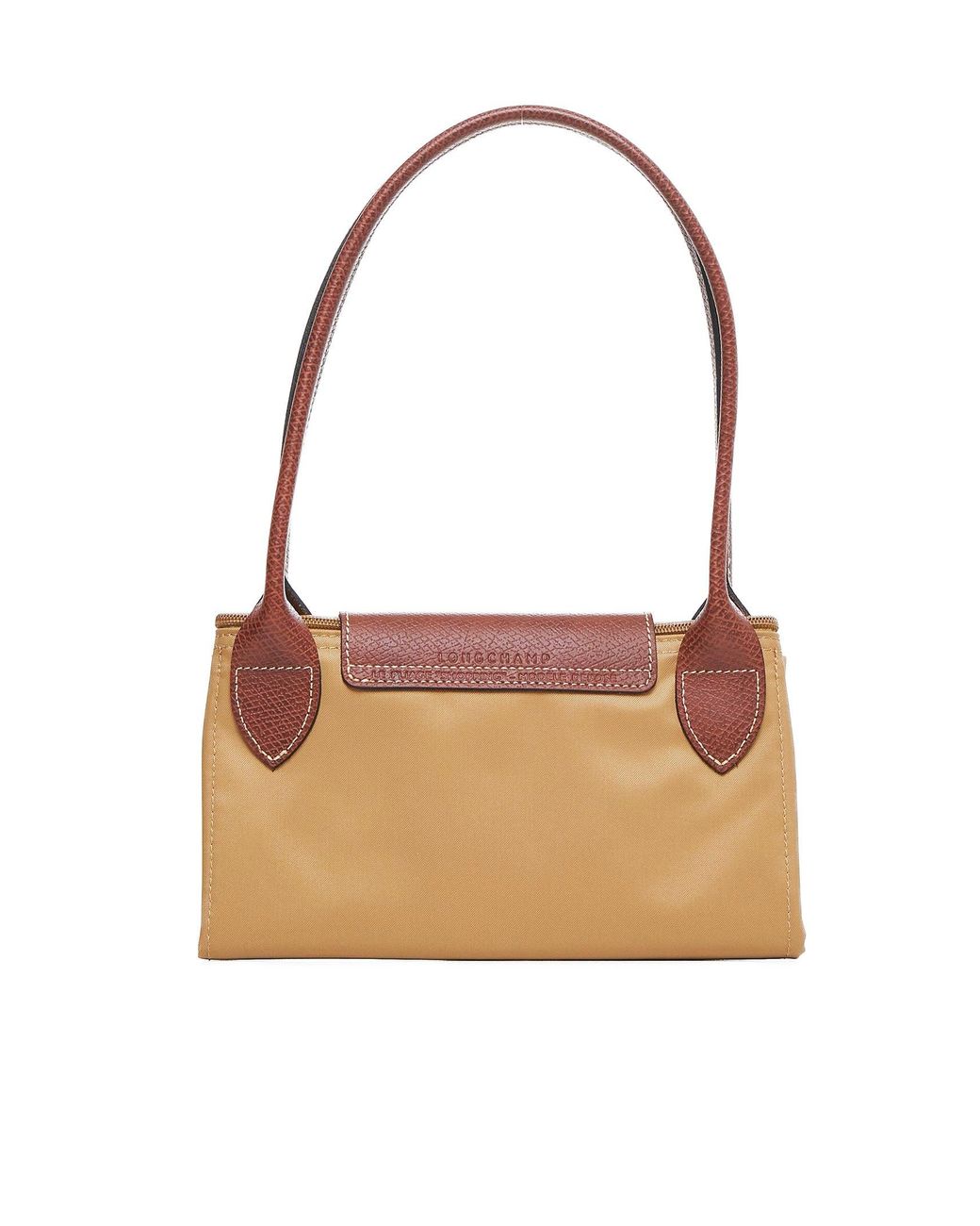Longchamp Natural Shoulder Bag Le Pliage Original M Polyamide