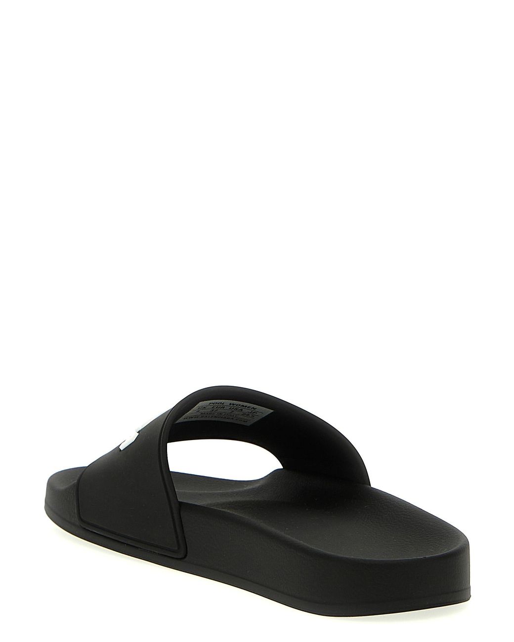 Balenciaga Black 'Pool' Sandals