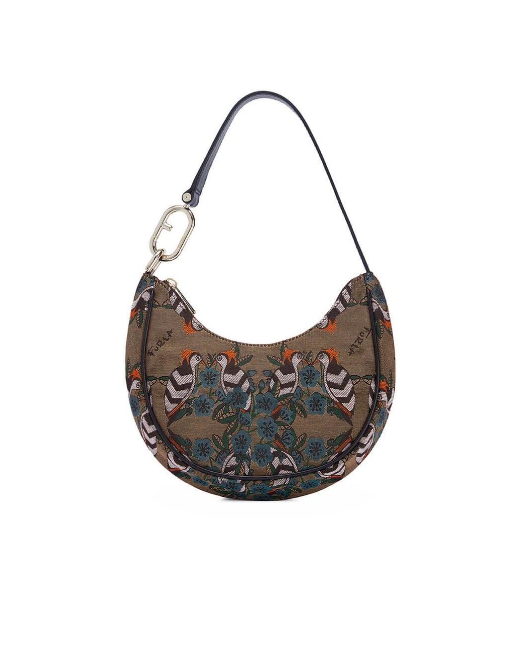 Furla Primavera S Greige Shoulder Bag in Gray Lyst