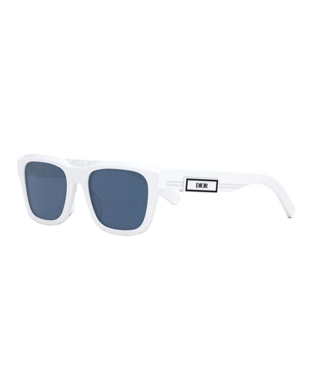 Dior Blue Frame And Lens Sunglasses for men