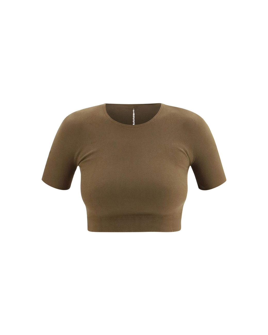 Wolford Gray T-Shirt Seamless Fitted Polyamide