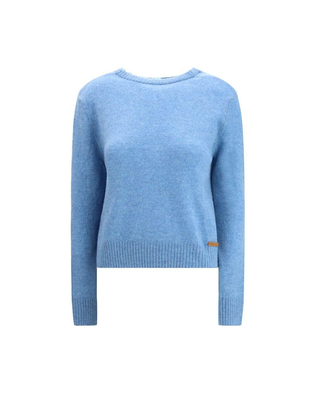 Marni Blue Cashmere Sweatshirt