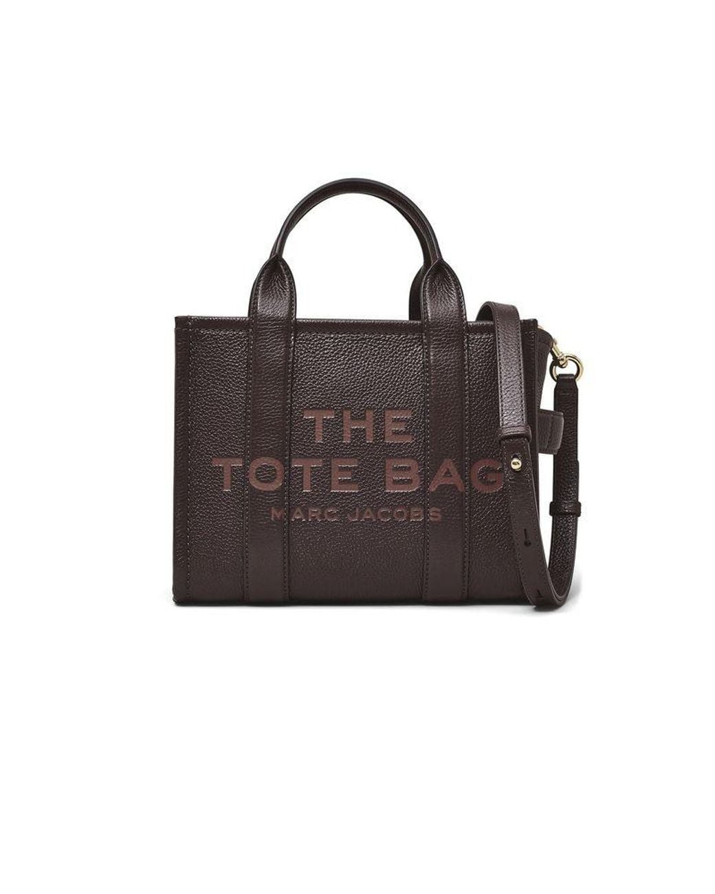 Marc Jacobs Brown Tote Bag Cow Leather Tote-Bags
