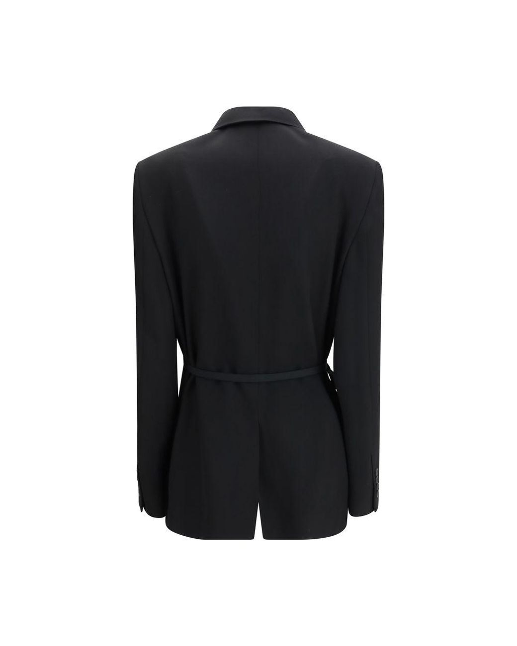 Balenciaga Black Wool Coat