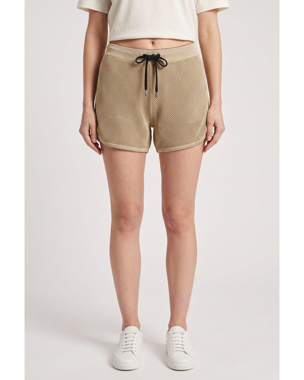 Brunello Cucinelli Natural Mesh Boxer Shorts