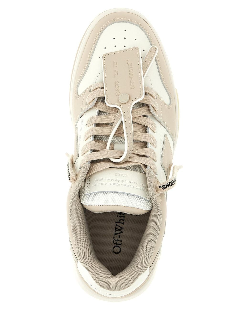 Off-White c/o Virgil Abloh Natural Out Of Office Sneaker