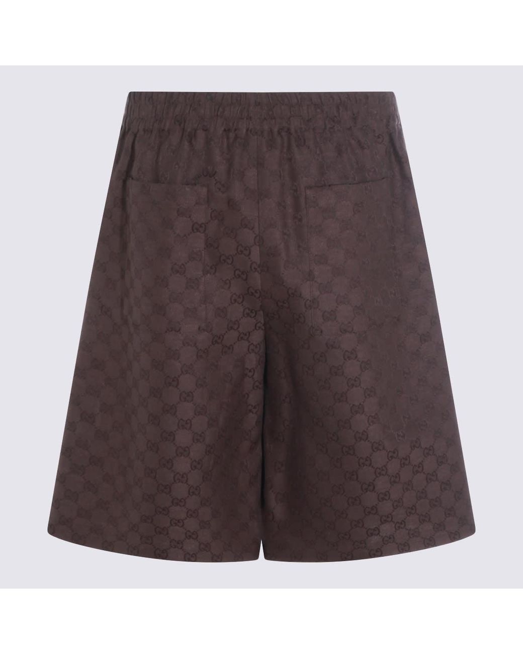 Gucci Brown Shorts Flax Pl for men