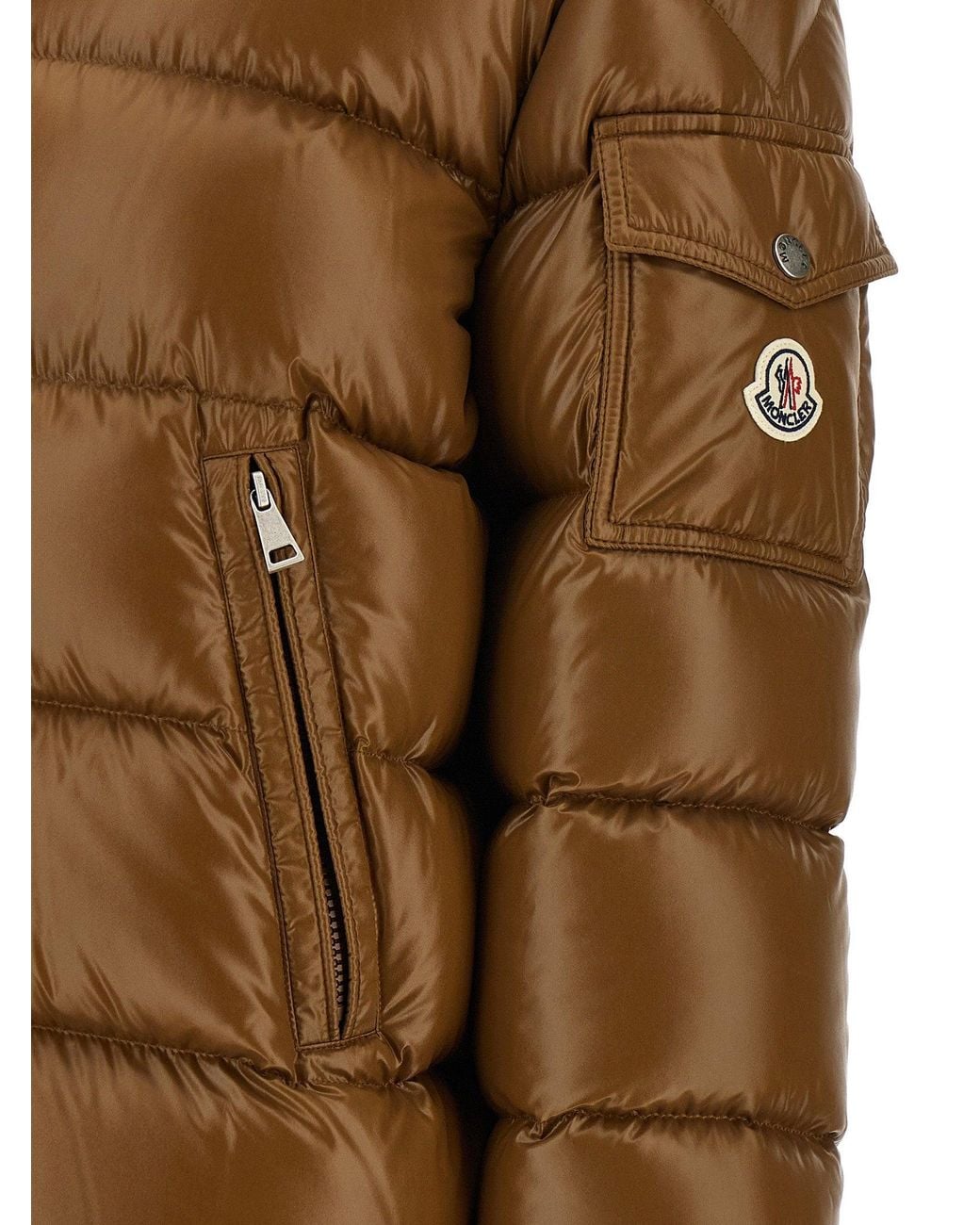Moncler Brown Hypolais Down Jacket