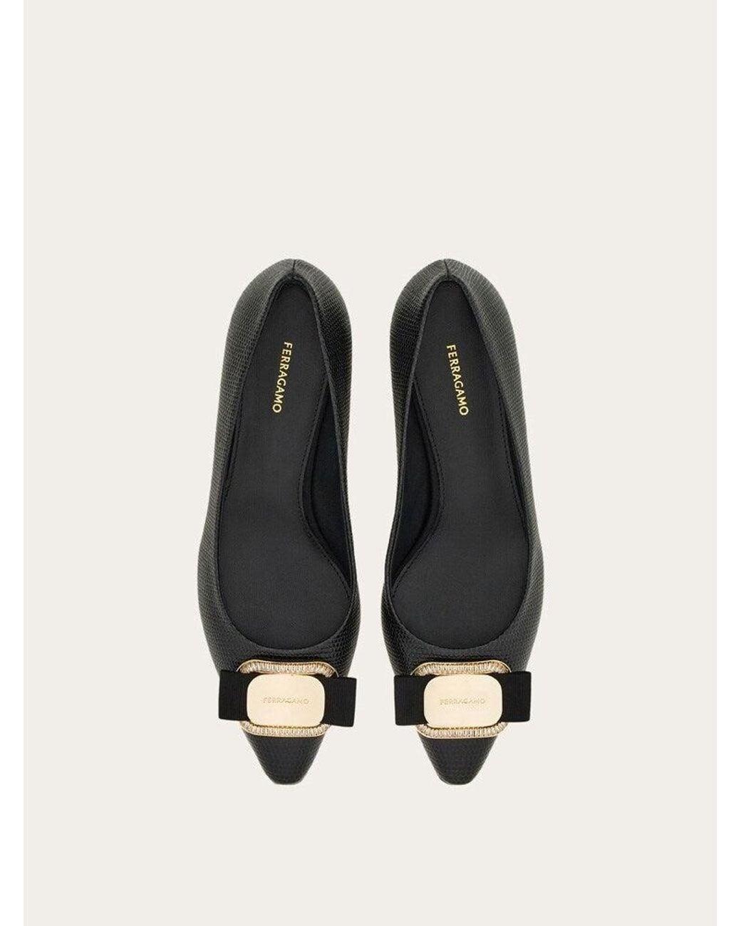 Ferragamo Multicolor Calf Leather Pumps