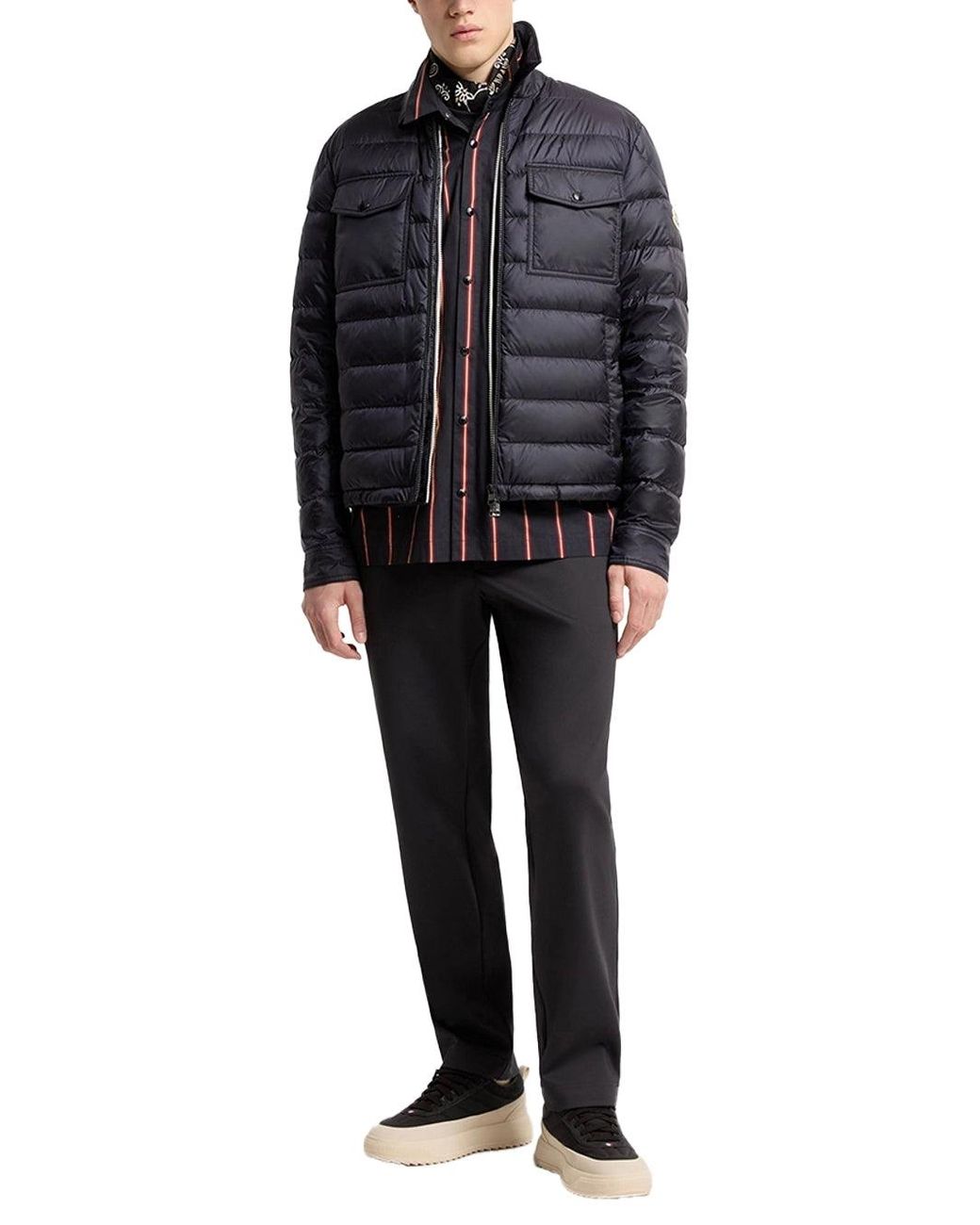 Moncler Blue Vydori Jacket Dark for men