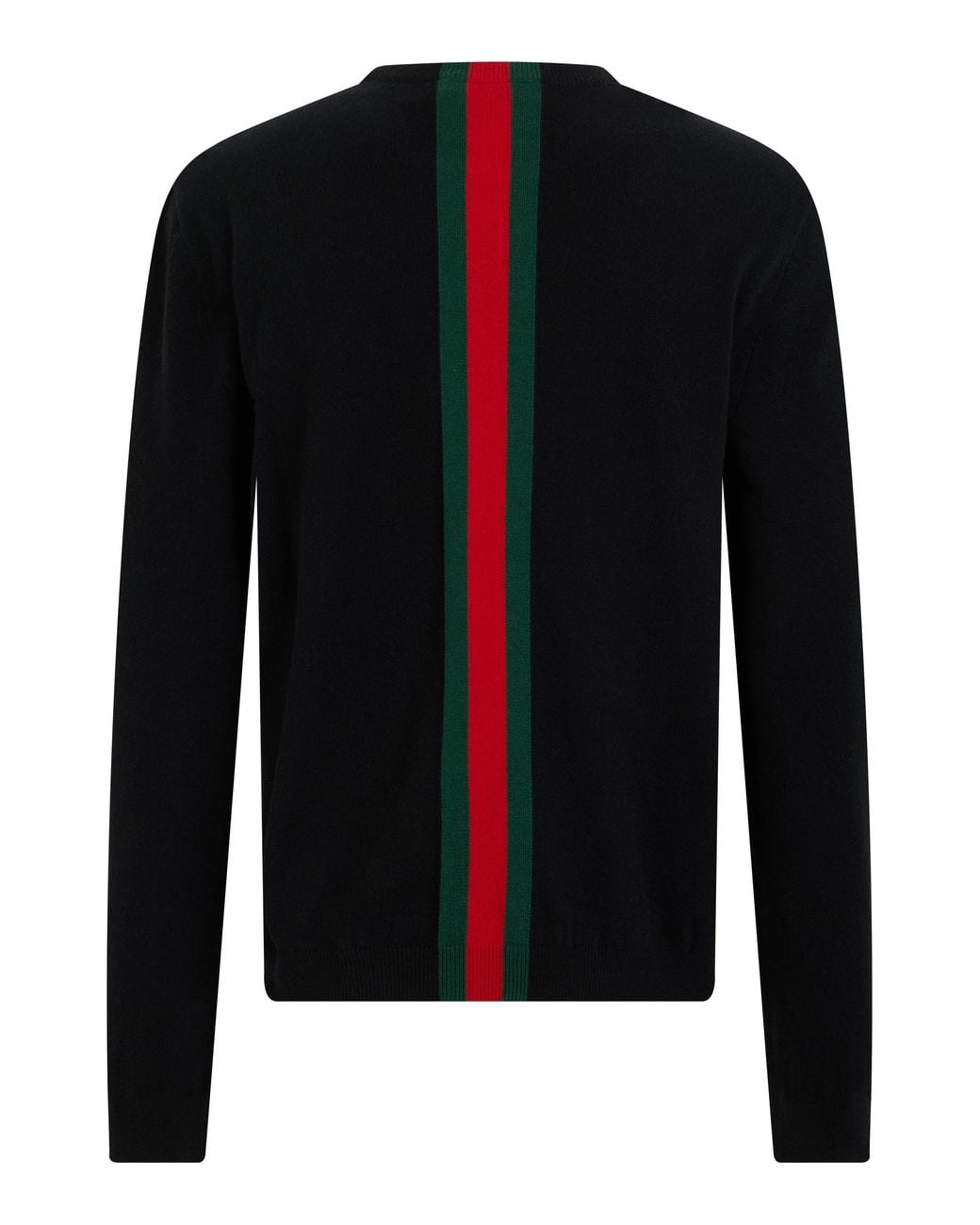 Gucci Black Crew Neck Cashmere Pullover-- Sweatshirts for men