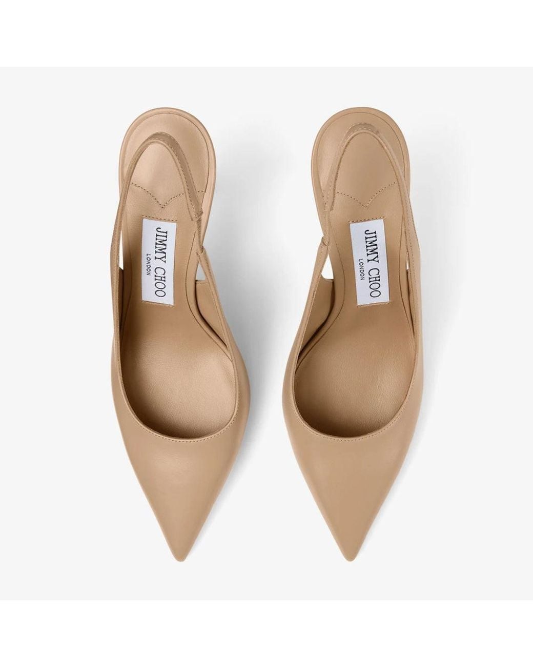 Jimmy Choo Natural Jimmy Choo Slingback Pump