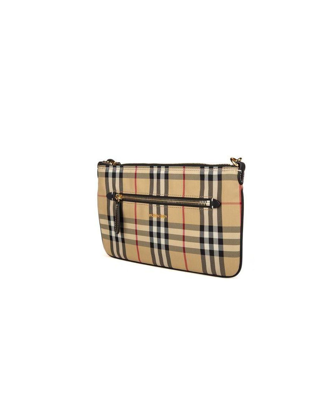 Burberry White Pouch Polyamide (Nylon)
