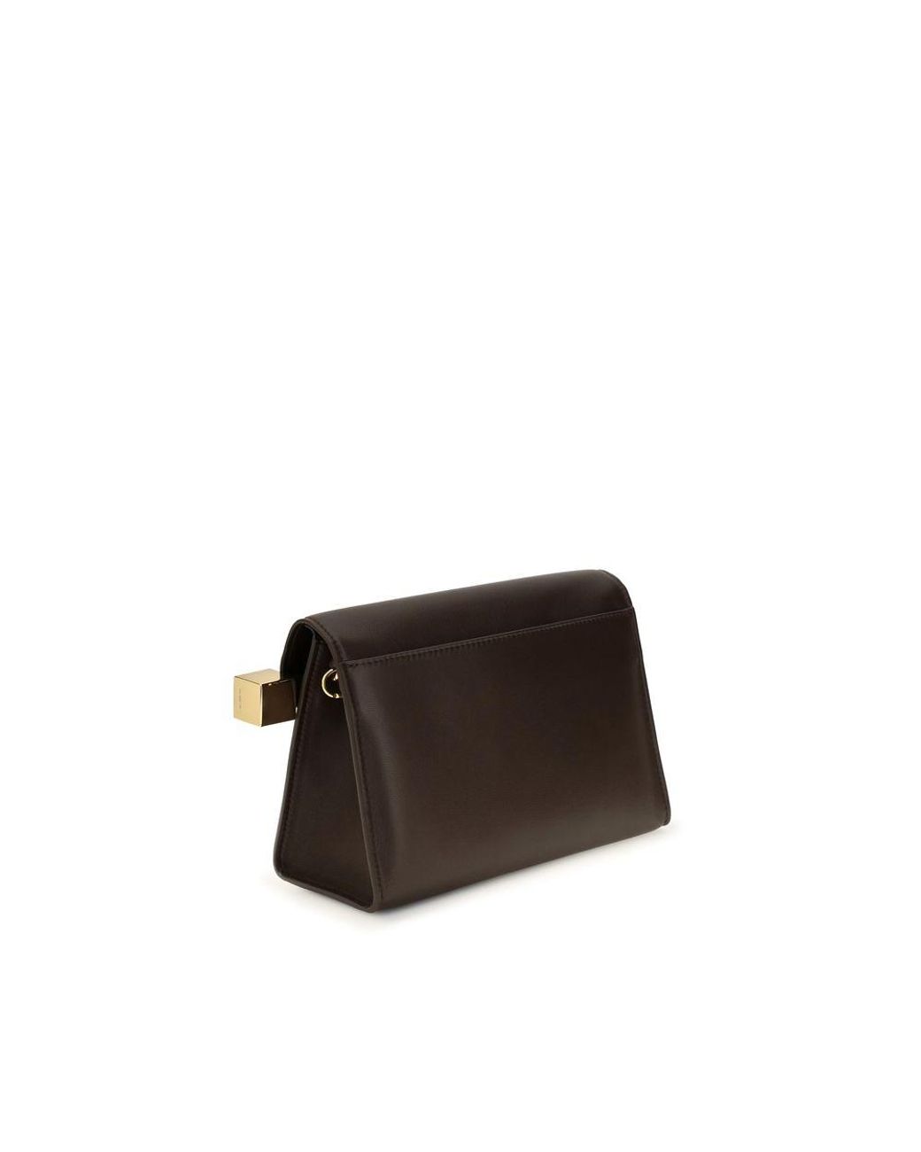 Jacquemus Brown Lamb Ovis Aries Clutch Bag