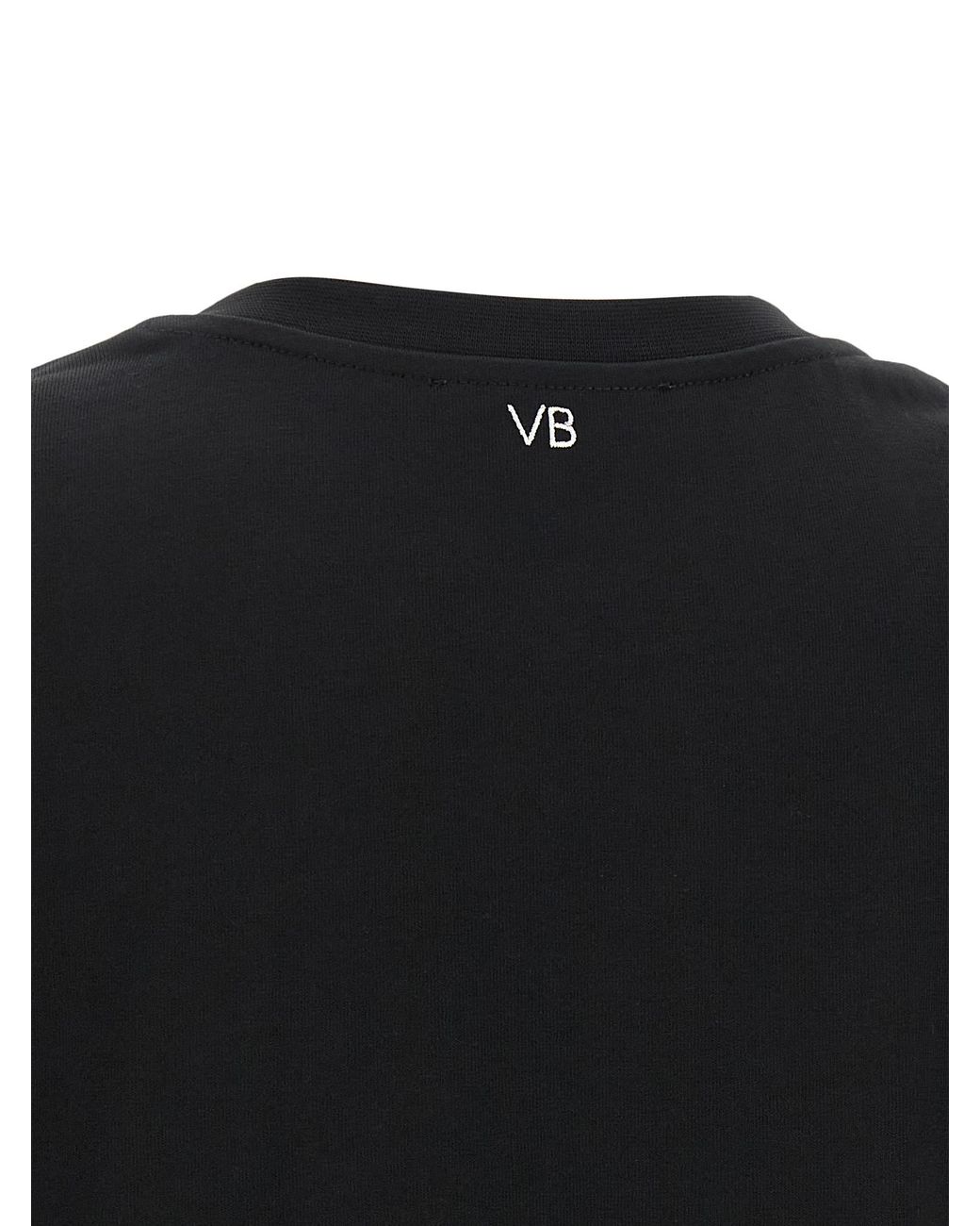 Victoria Beckham Black 'Tilly' T-Shirt