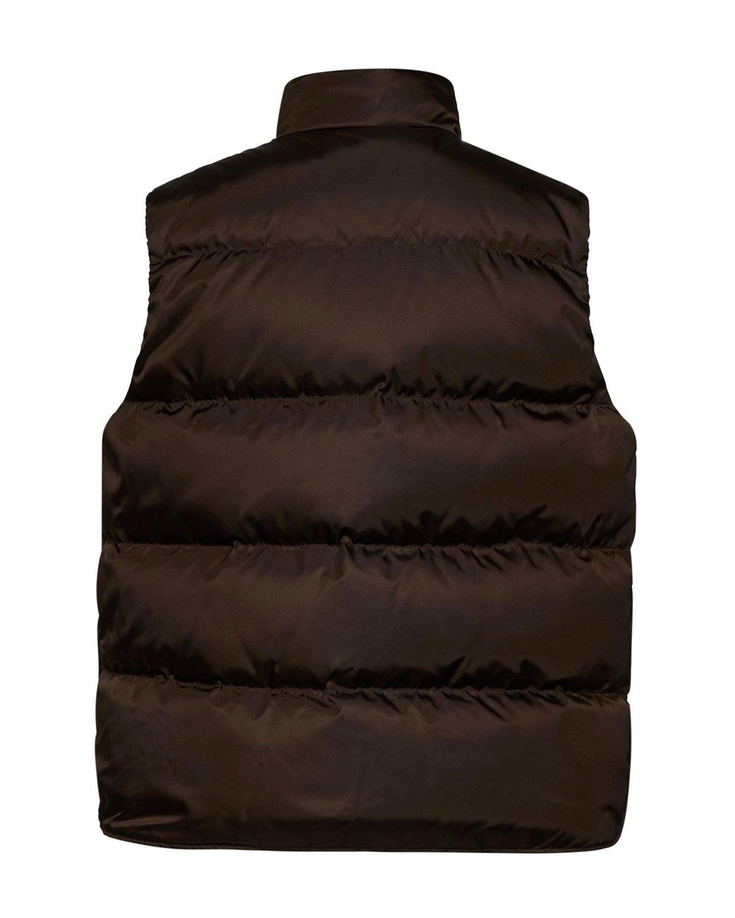 Prada Black Padded Vest Re-Nylon Recycled Polyamide Puffer Jackets