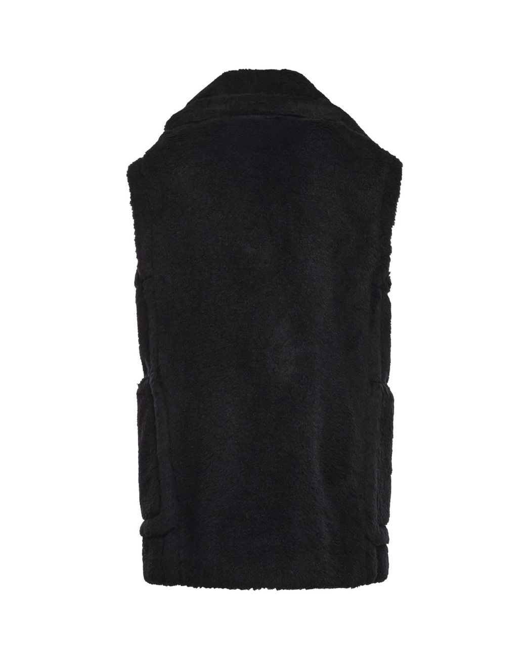 Max Mara Black Coats Alpaca