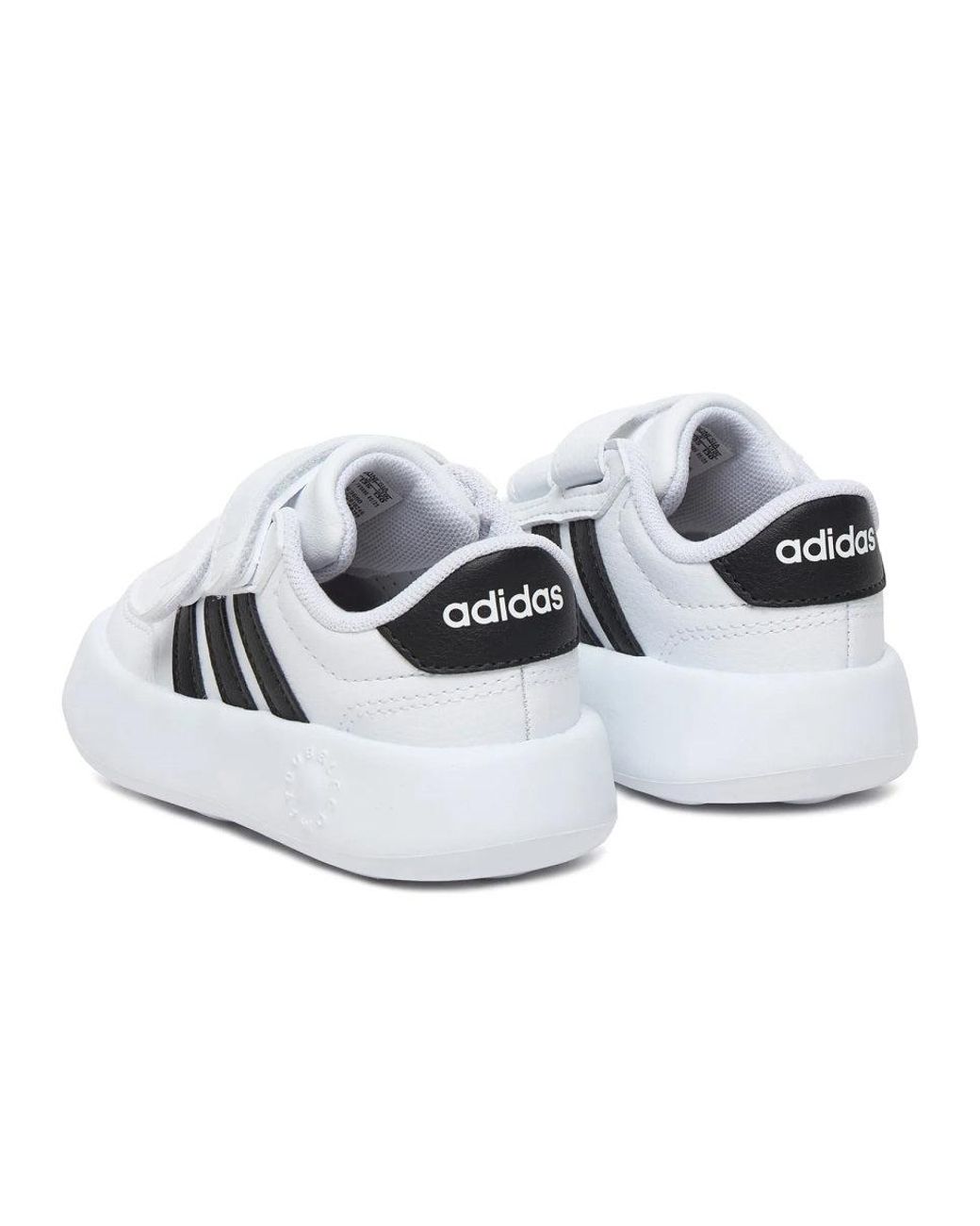 Adidas White Adidas Leather Sneaker