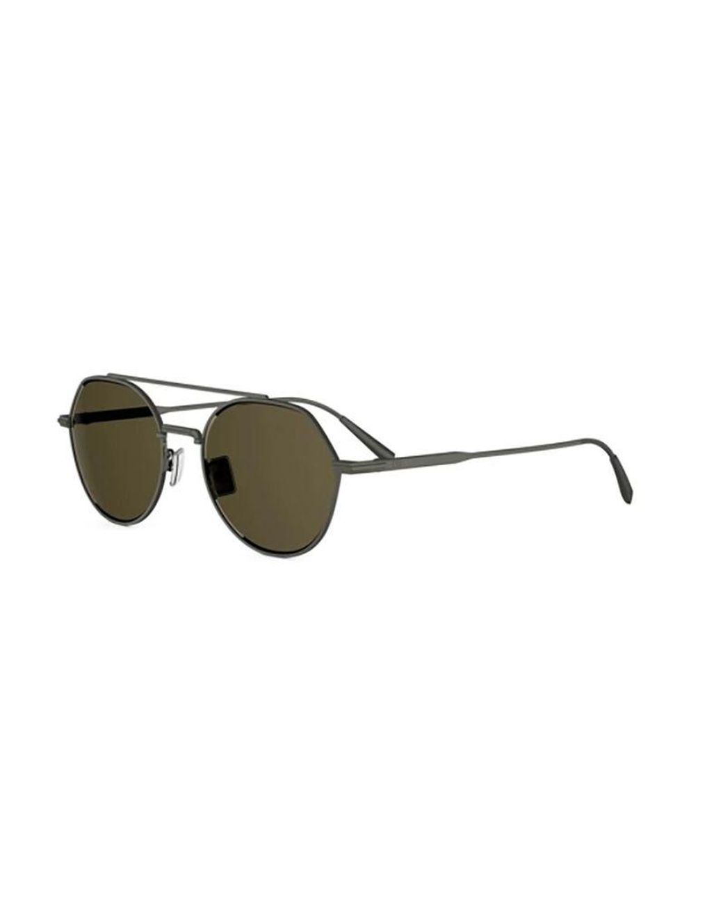 Dior Green Sunglasses Metal Eyewear