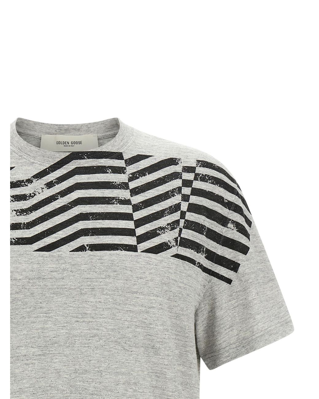 Golden Goose Deluxe Brand Gray Journey T-Shirt for men