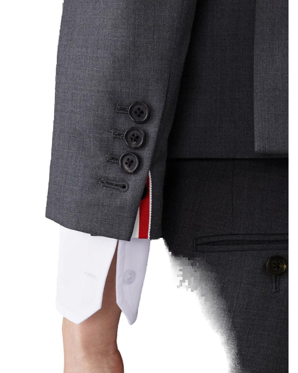 Thom Browne Blue Thom Browne High Armhole Blazer