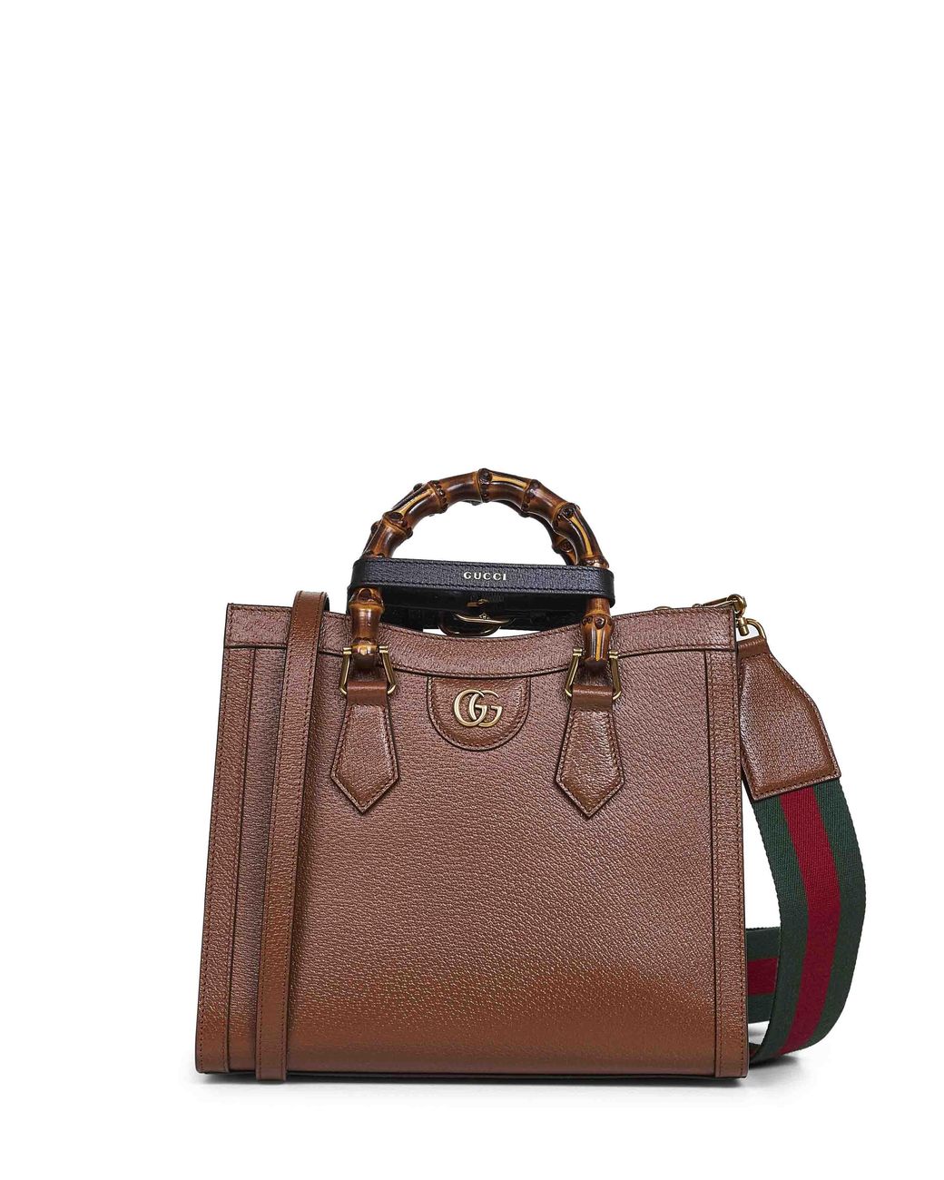Gucci Brown Tan Diana Medium Shopping Bag