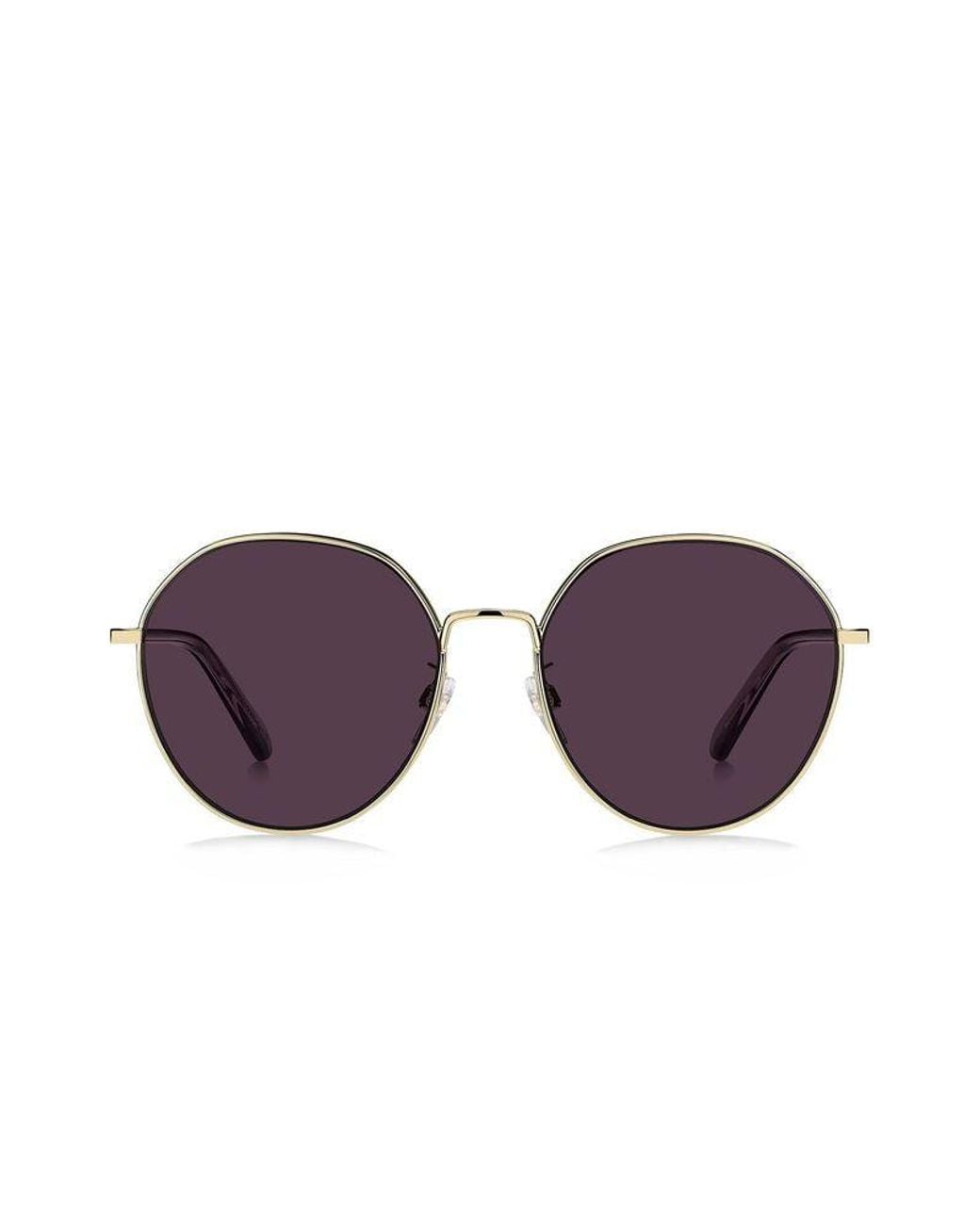 Marc Jacobs Red Marc Jacobs Marc Round Metal Frame Sunglasses
