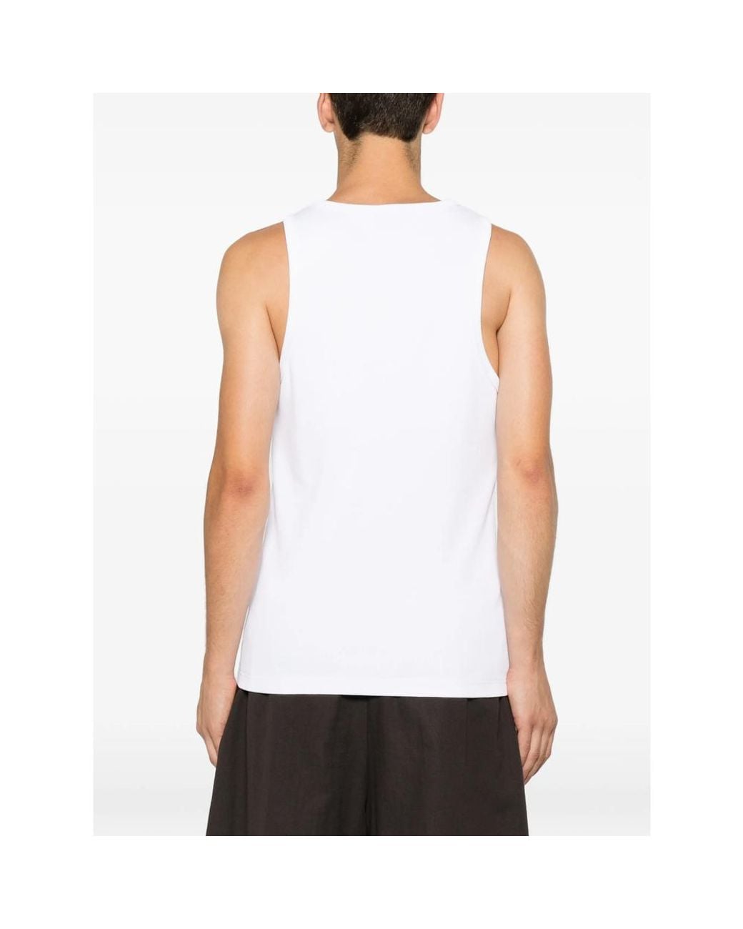 Casablanca White T-Shirts & Vests for men