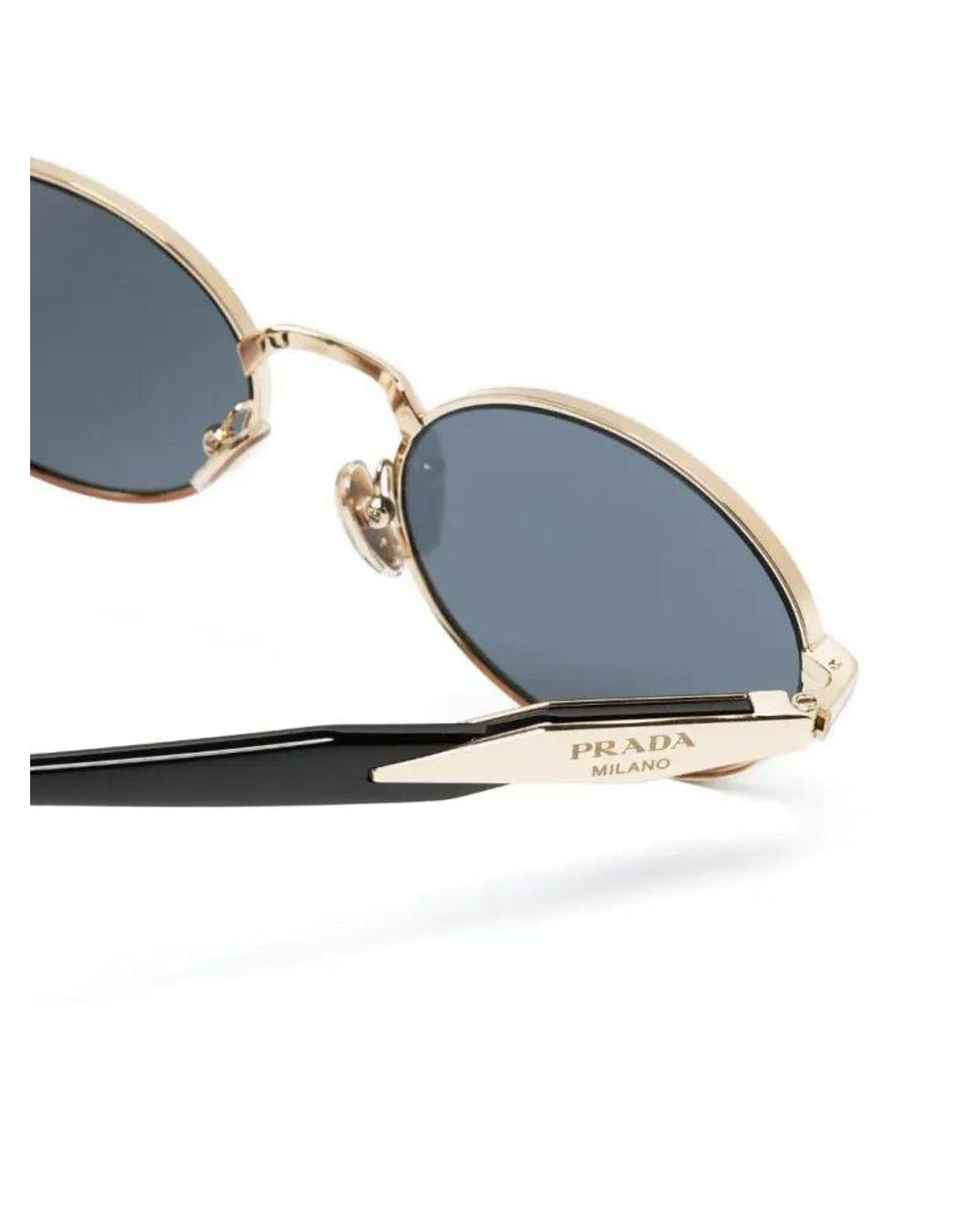 Prada Blue Prada Eyewear Spr65Zzvn09T Sunglasses for men
