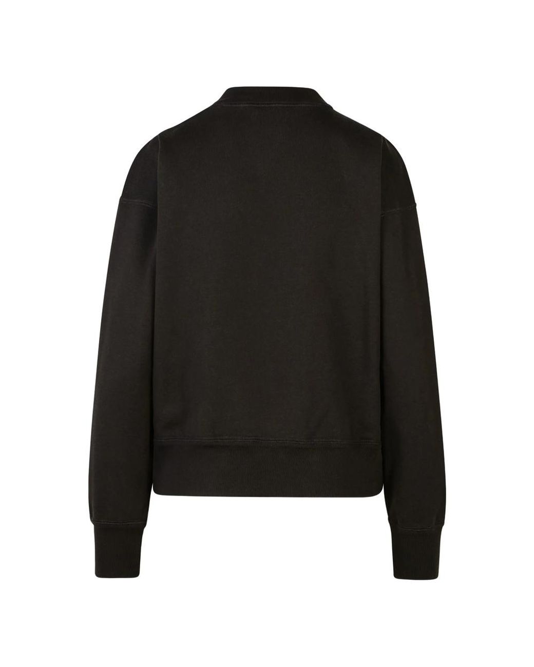 Isabel Marant Black Logo-Print Sweater