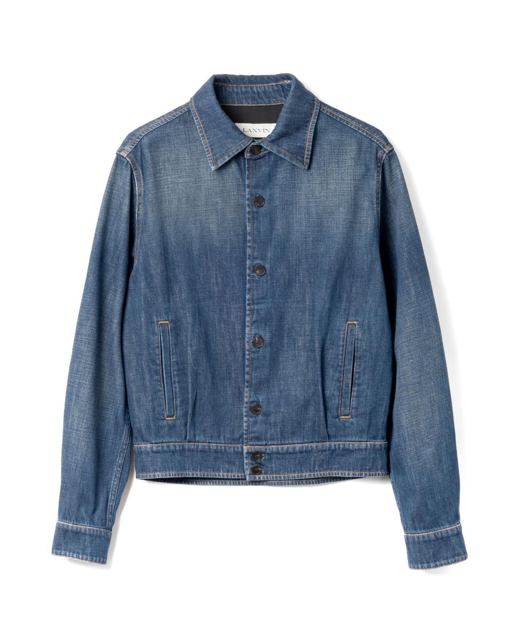 Lanvin Blue Classic Denim Shirt for men