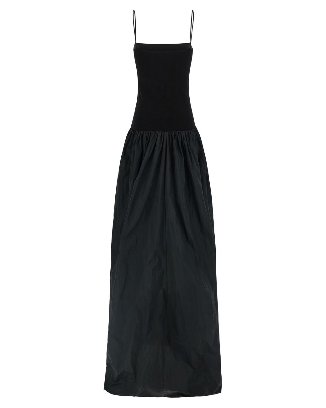 Stella McCartney Black Taffeta Skirt Dress