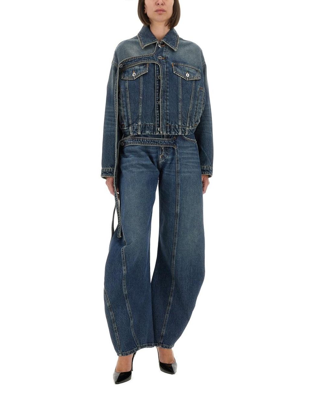 Jean Paul Gaultier Blue Jean Paul Gaultier 100% Cotton Jacket
