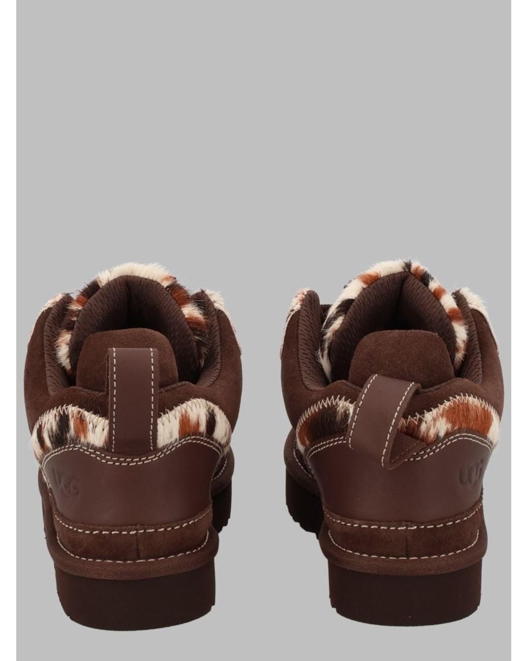 Ugg Brown Sneakers Lowmel Western Leather Other