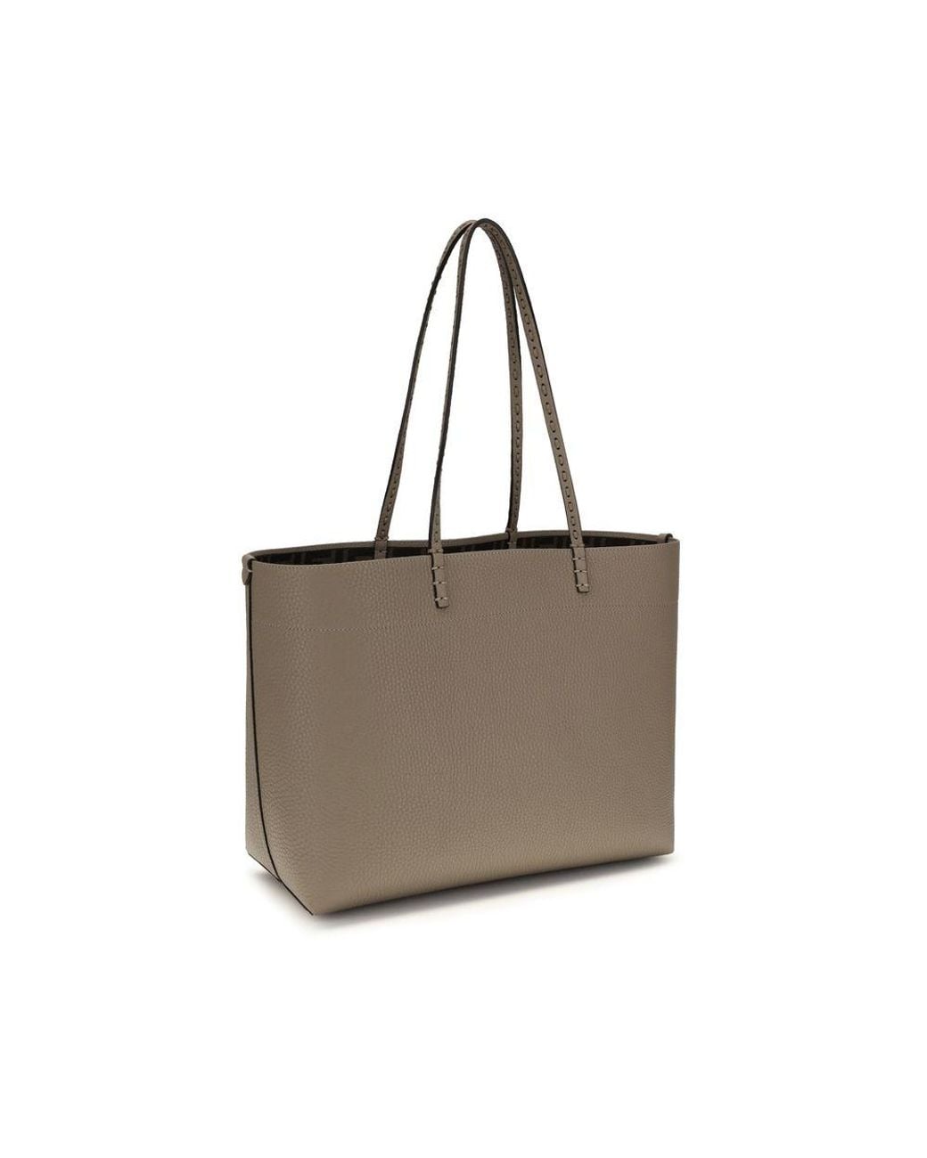 Fendi Gray Fendi Roll Shoulder Bag