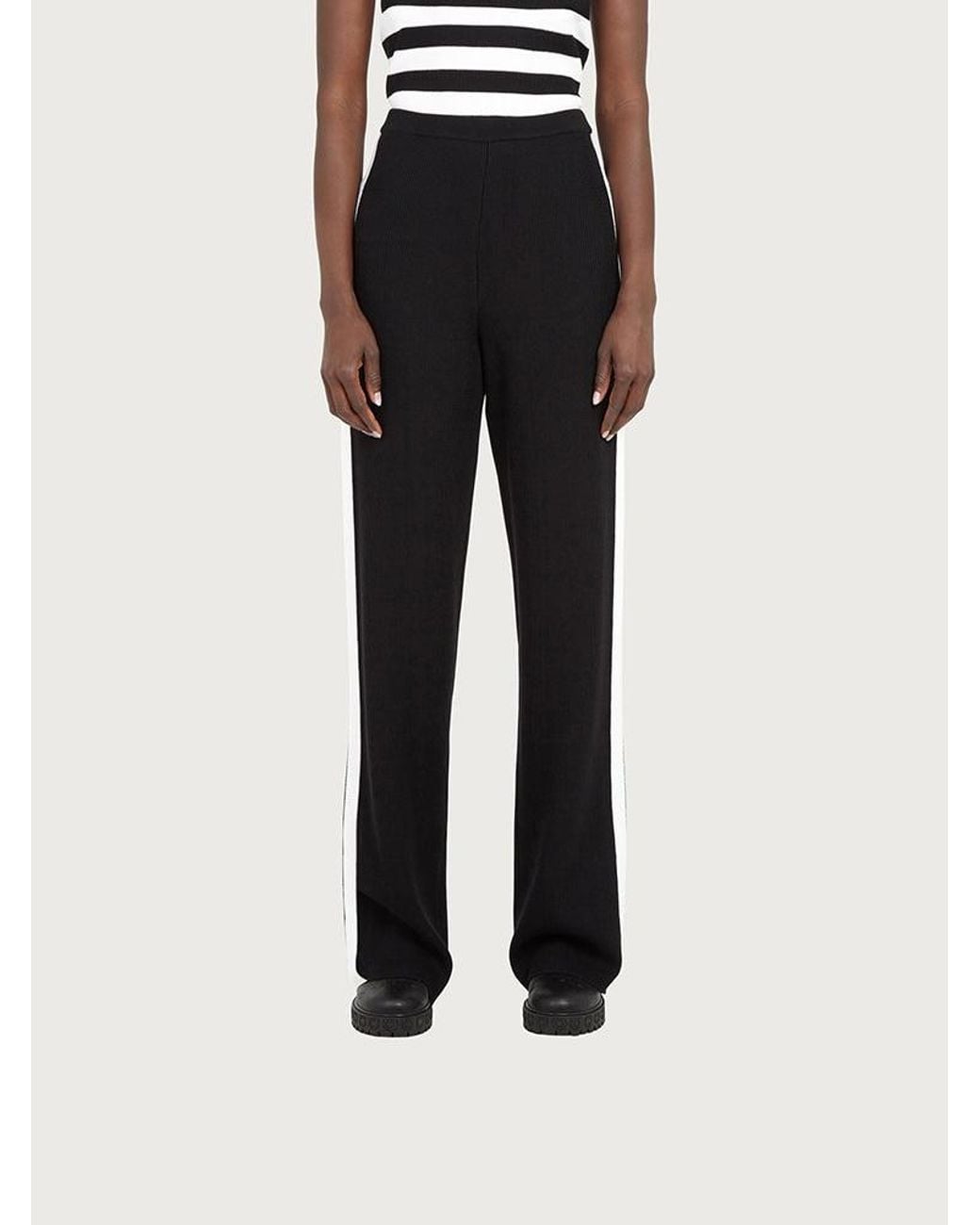 Ferragamo Black Trousers