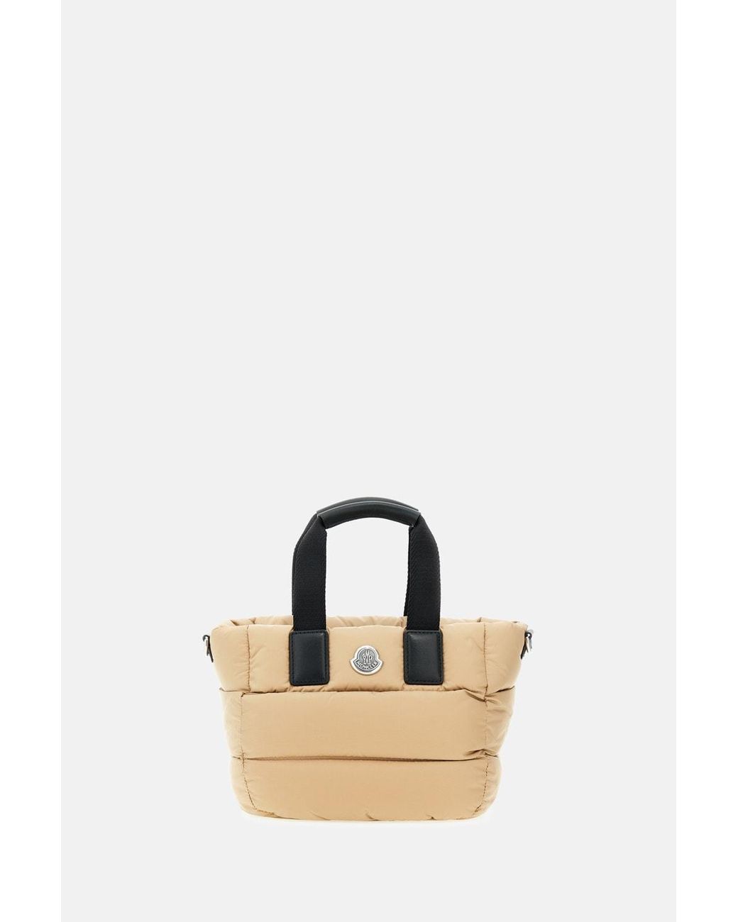 Moncler Mini Caradoc Tote Bag in Black | Lyst