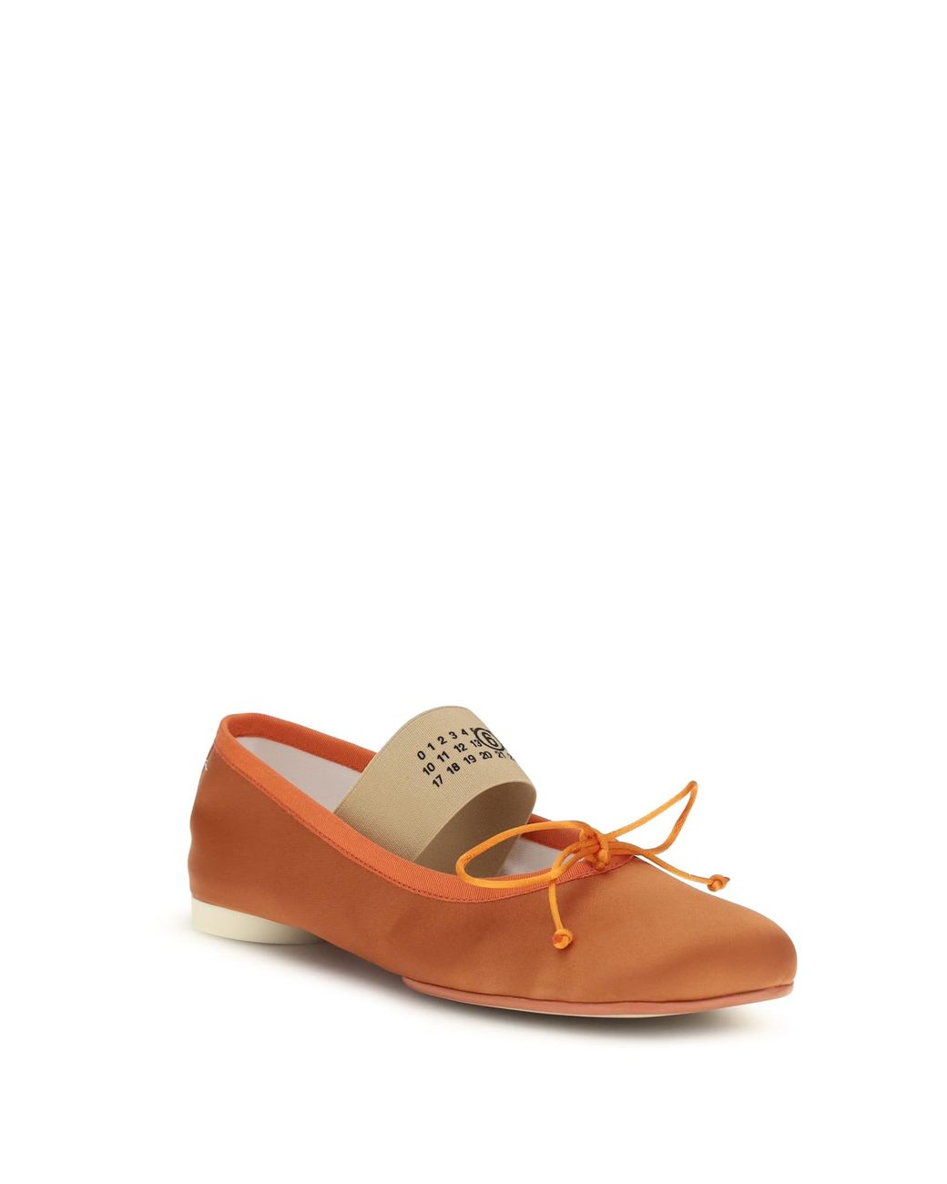 MM6 by Maison Margiela White Atomic Ballerinas