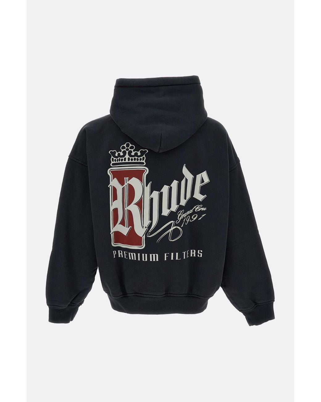 Rhude Blue Fumar 91 Hoodie for men